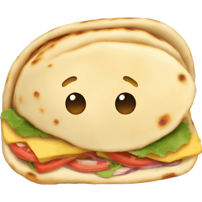 NAAN SANDWICH WRAP emoji