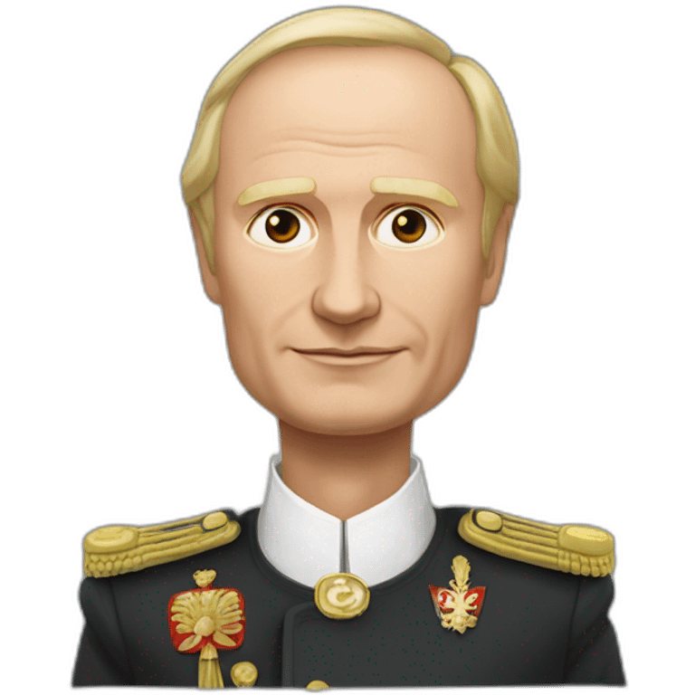 Vladimir Poutine en mode karaté emoji