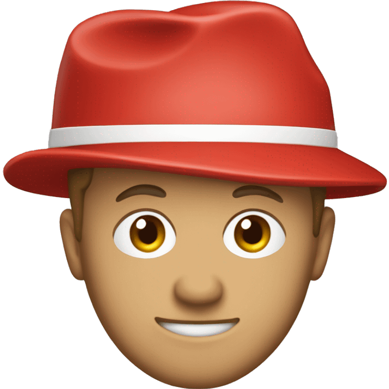 Red MAGA hat  emoji