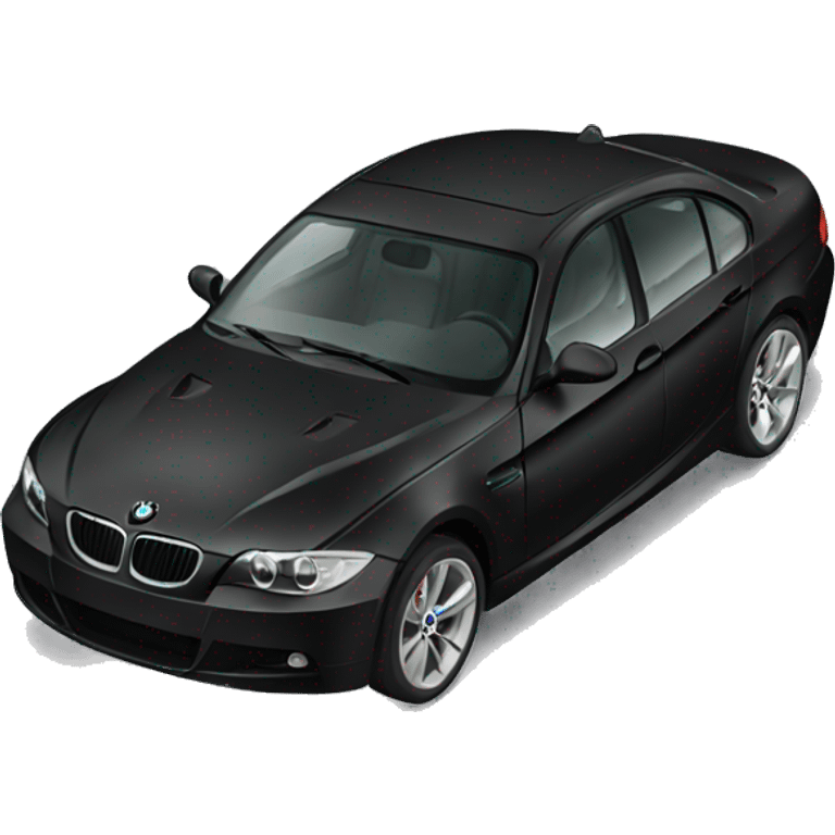 Car bmw black emoji