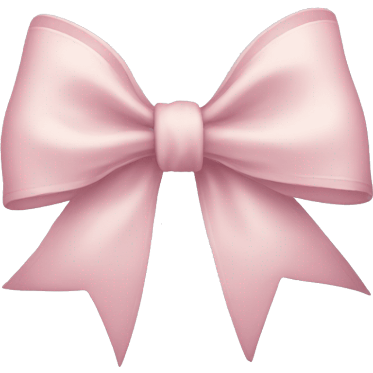 Light pink bow emoji