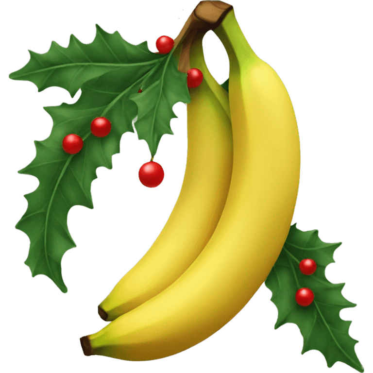 christmas banana  emoji