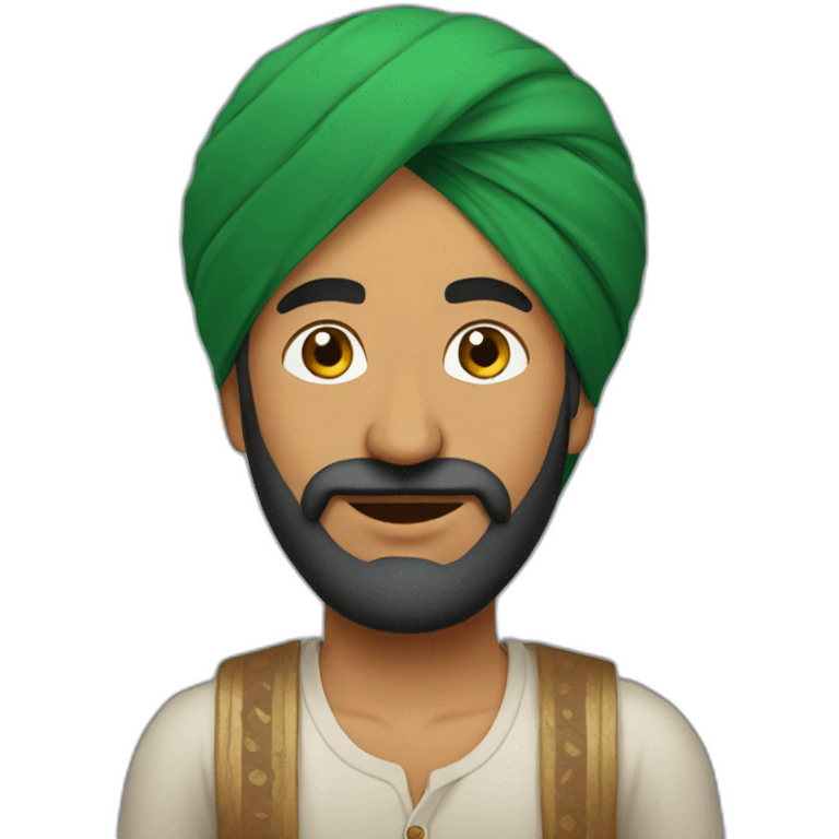 Indian punjabi man emoji