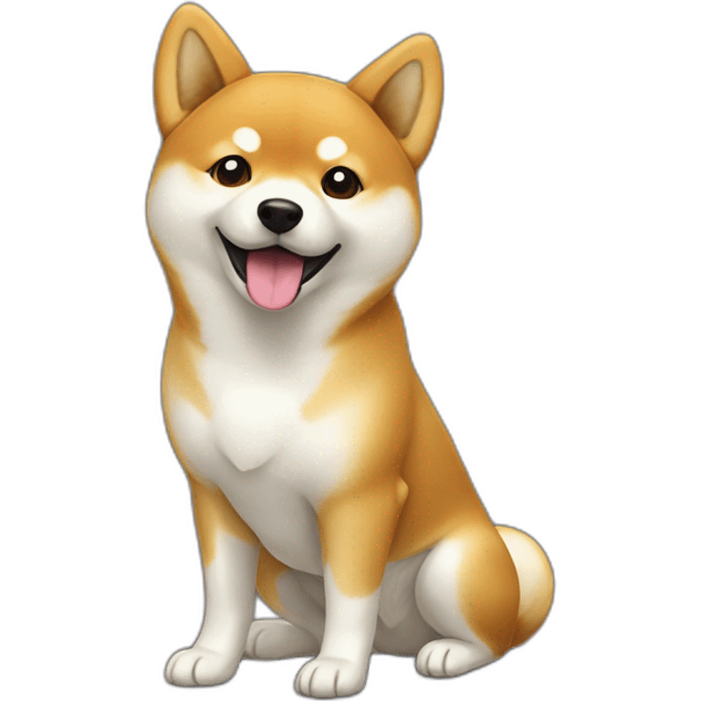 Shiba Inu prends l’avion emoji