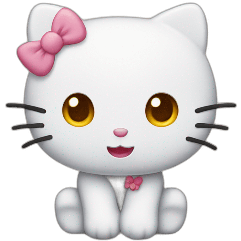 Hello kitty emoji