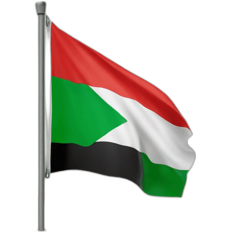 Free Palestine flag emoji