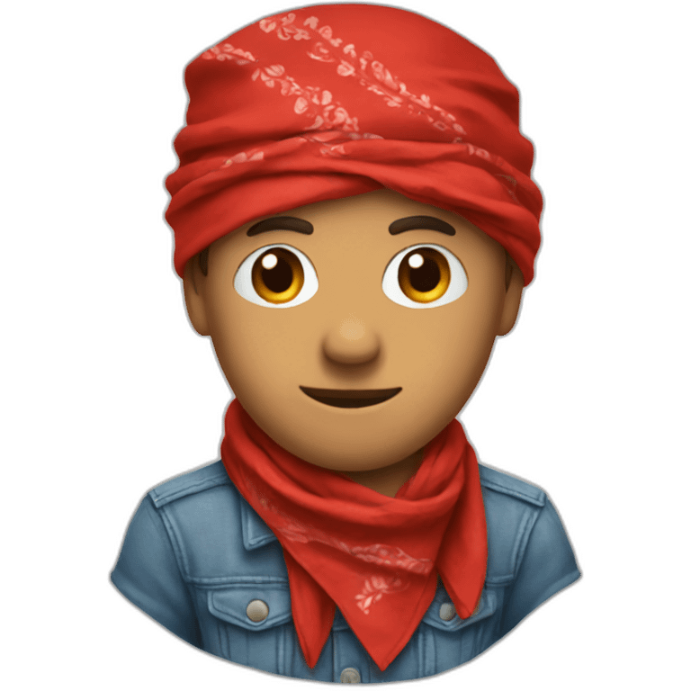 red bandana emoji