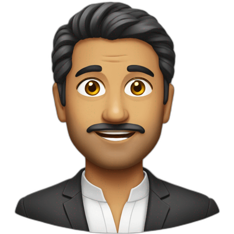 Bollywood hero emoji