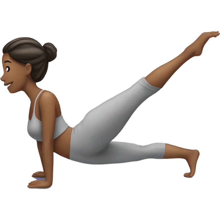 Pilates girl  emoji