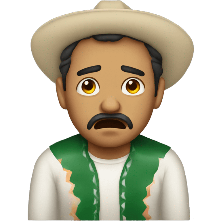 Mexican man that is crying emoji