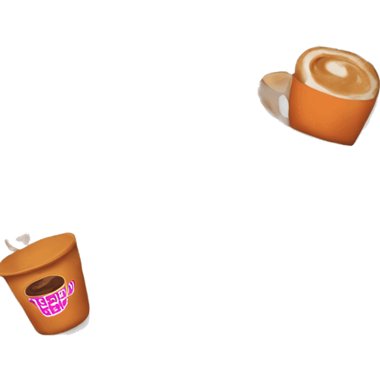 Dunkin’ coffee emoji