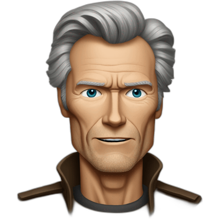 Clint Eastwood young emoji