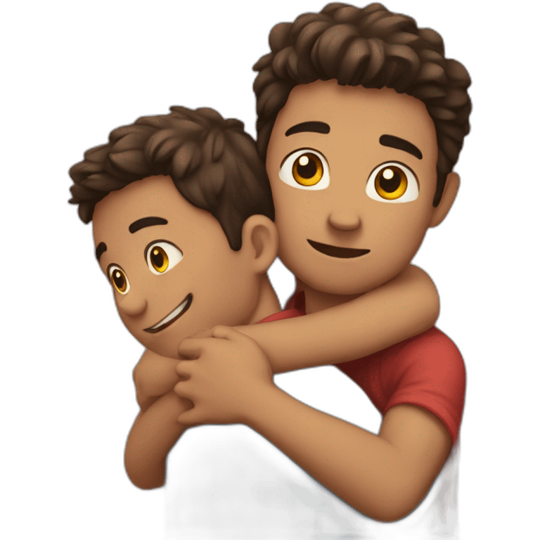 Hugging Brother emoji