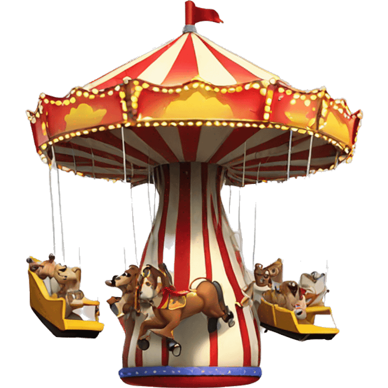 Carnival swing ride emoji