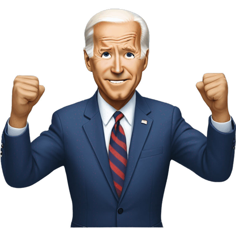 Biden powering down emoji