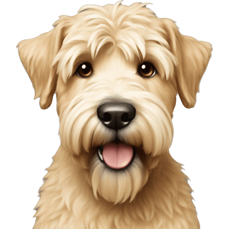 dog wheaten terrier emoji