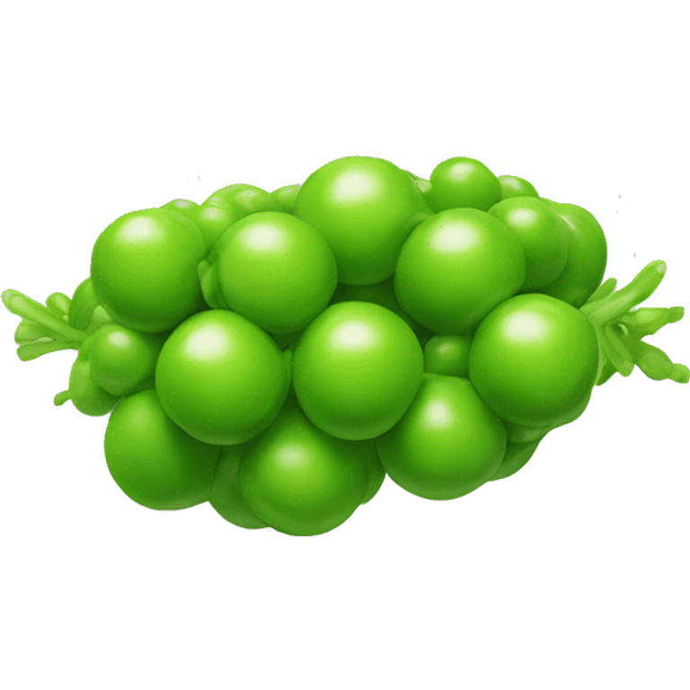 Wasabi peas emoji