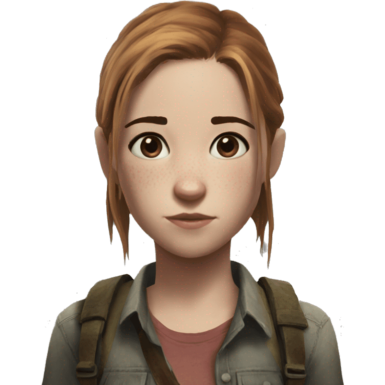 Ellie the last of us Little bit dezoom emoji