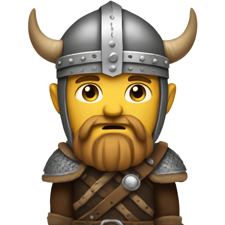 Sad viking emoji