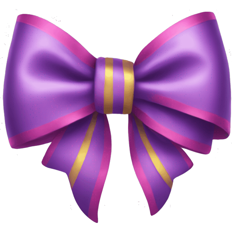 Bright bow emoji