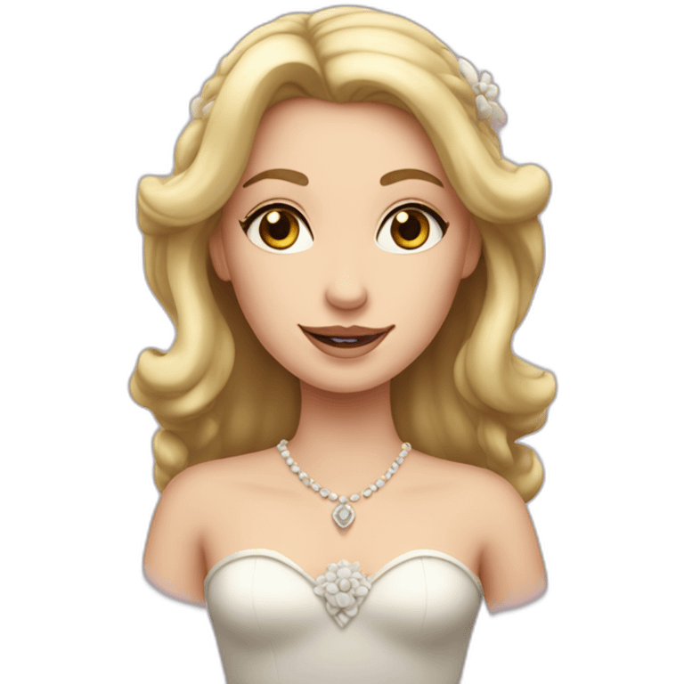 White Chipriot princess emoji