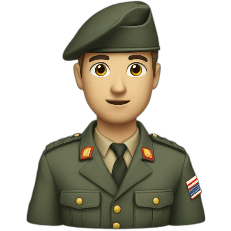 Militair français emoji