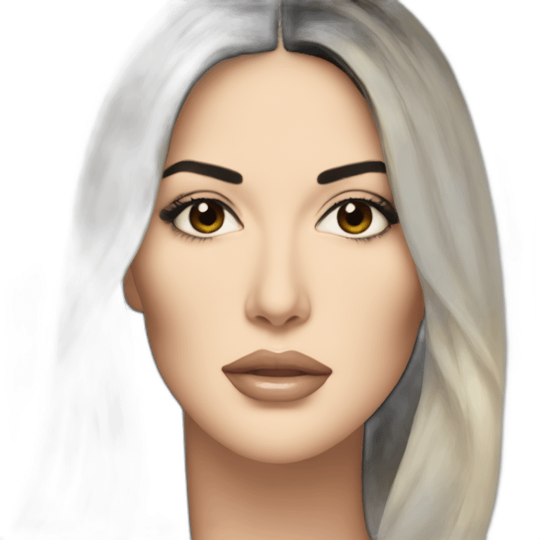 Monica bellucci beautiful face emoji