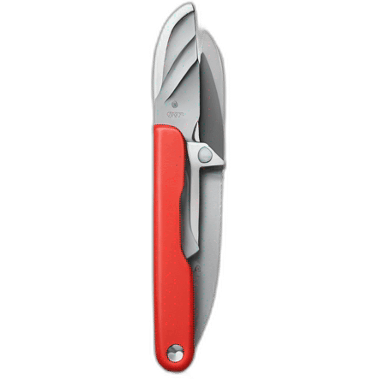 swiss army knife with one blade out emoji