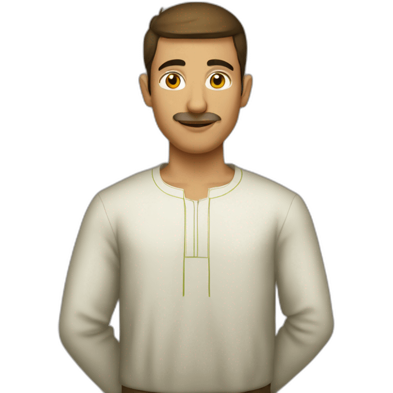 homme d'origine algerienne  emoji