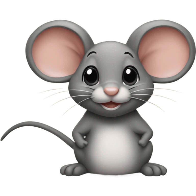 Smug mouse  emoji