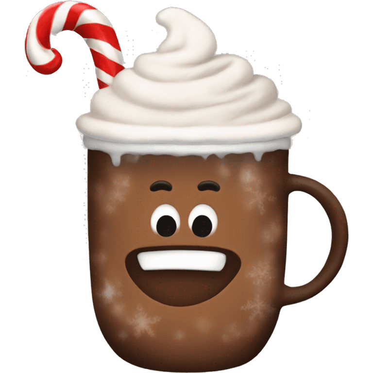 Christmas hot cocoa  emoji