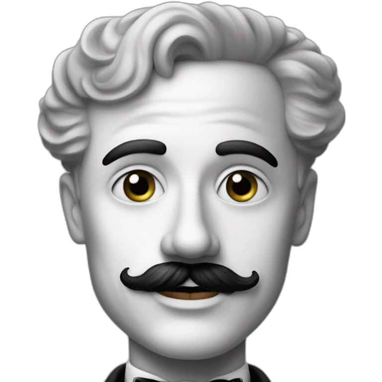 charlie chaplin sans son chapeaux emoji