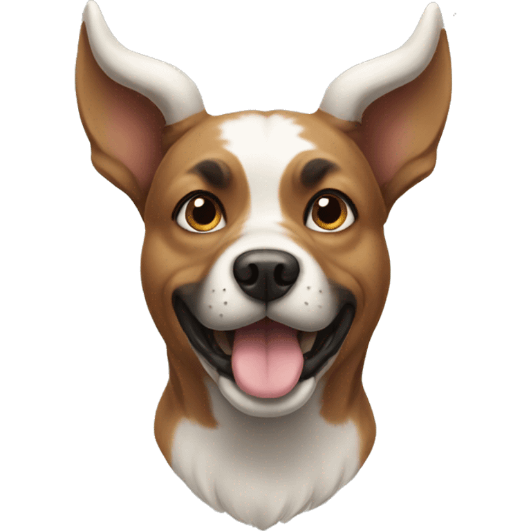 Dog with horns  emoji