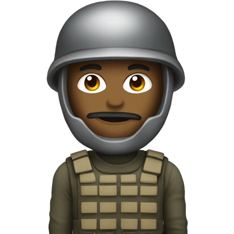 Exhaust soldier emoji