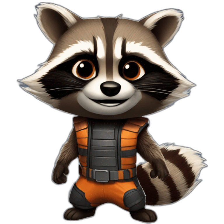 Rocket Raccoon emoji