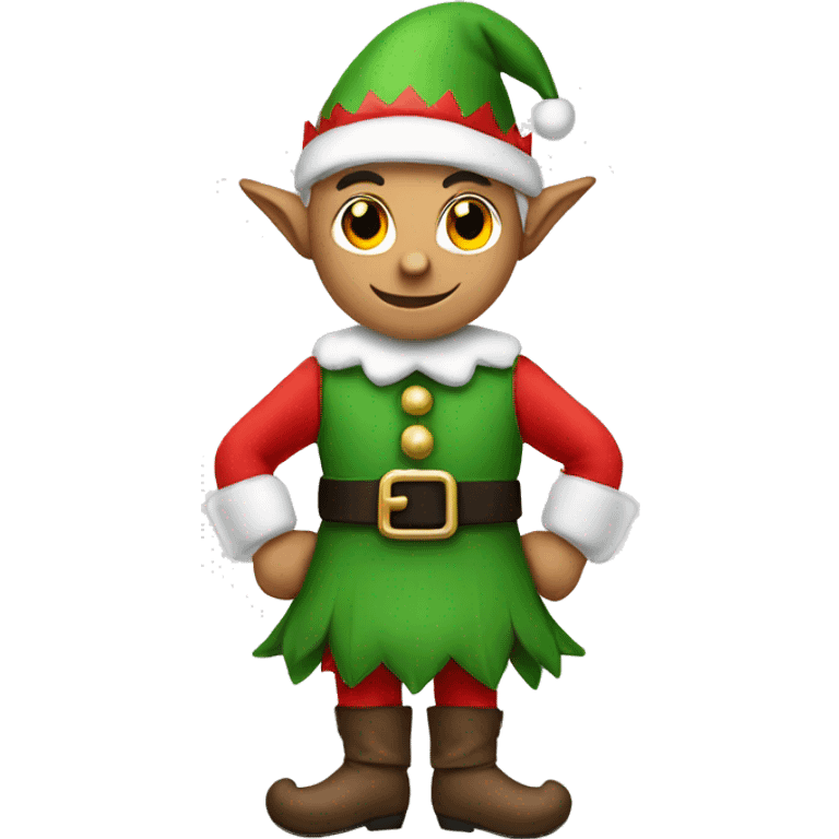 chirstmas elf emoji