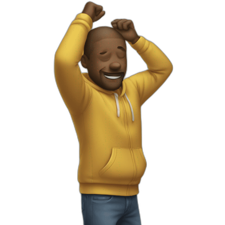 Man dab emoji