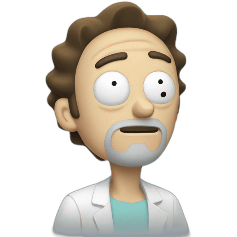 rick and morty  emoji