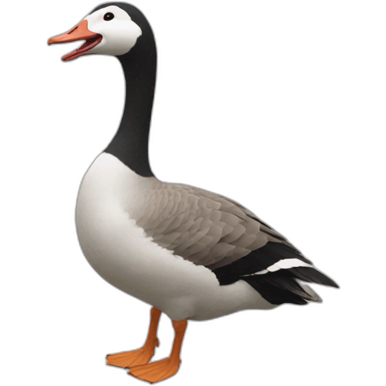 laughing goose emoji