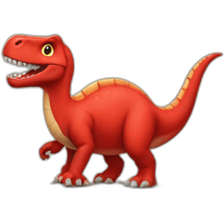 red dinosaur emoji