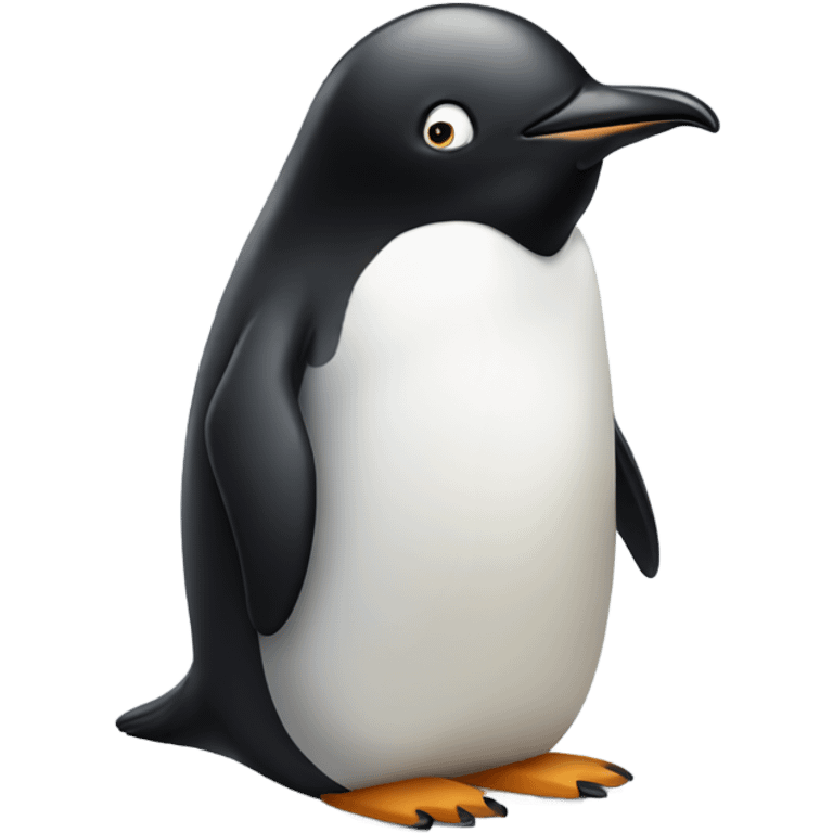 sad penguin emoji