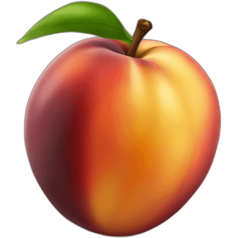 nectarine emoji