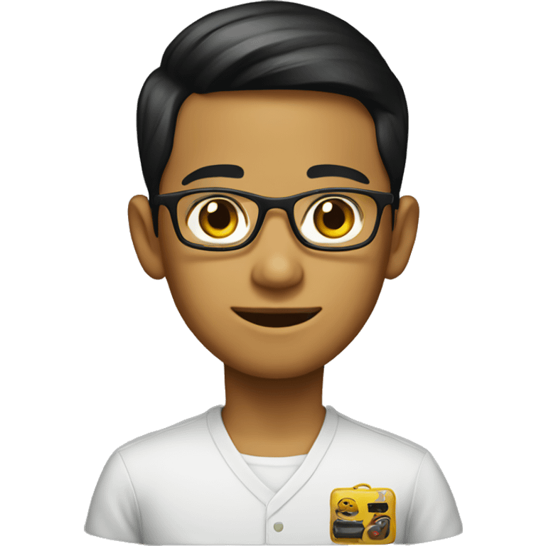 Brunei boy nerd boy emoji