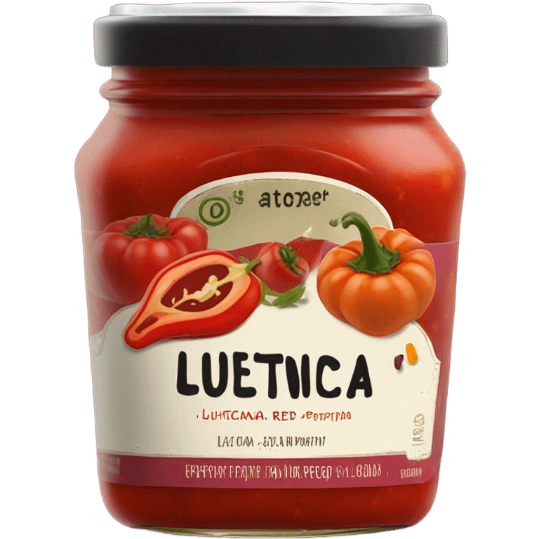 Jar of Ljutenica  emoji