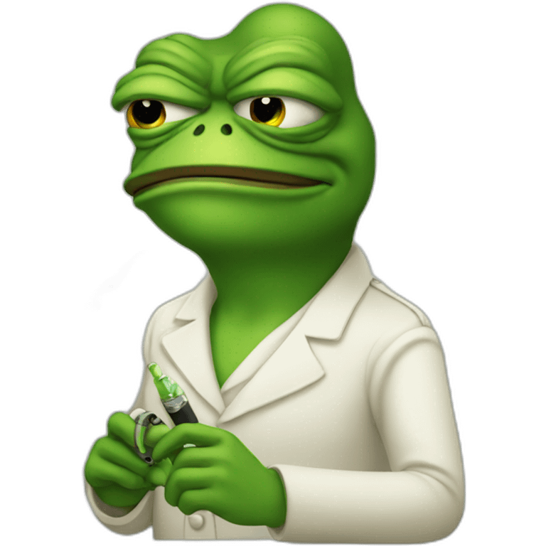 pepe vaping emoji