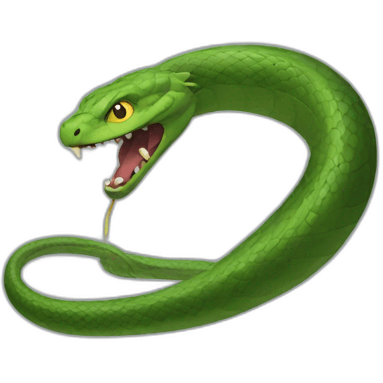 Serpent terrifiant emoji