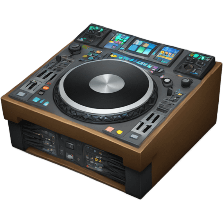 Dj’s console emoji