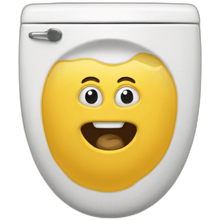 CACA AU TOILETTES emoji