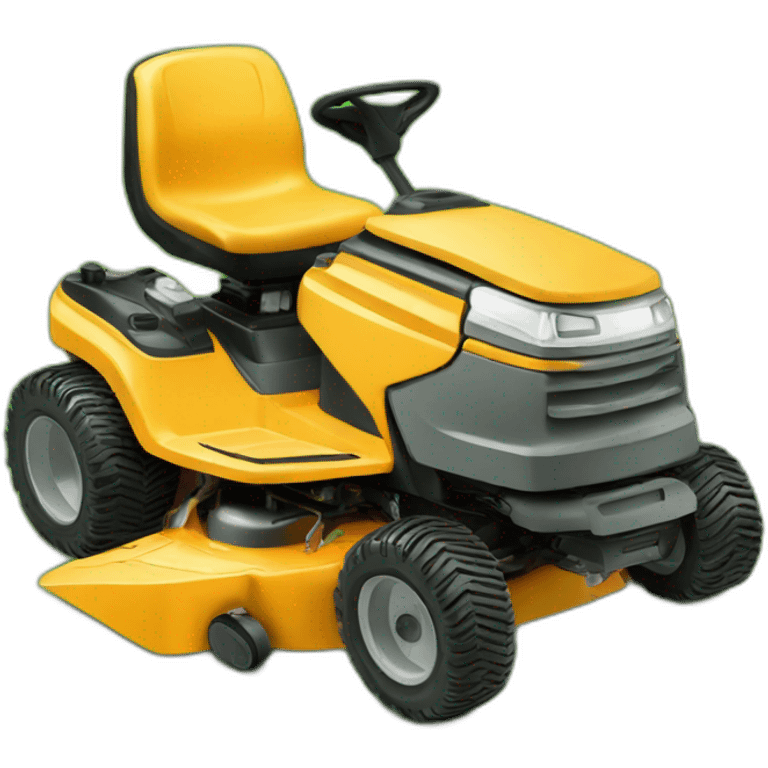 Lawn mower emoji