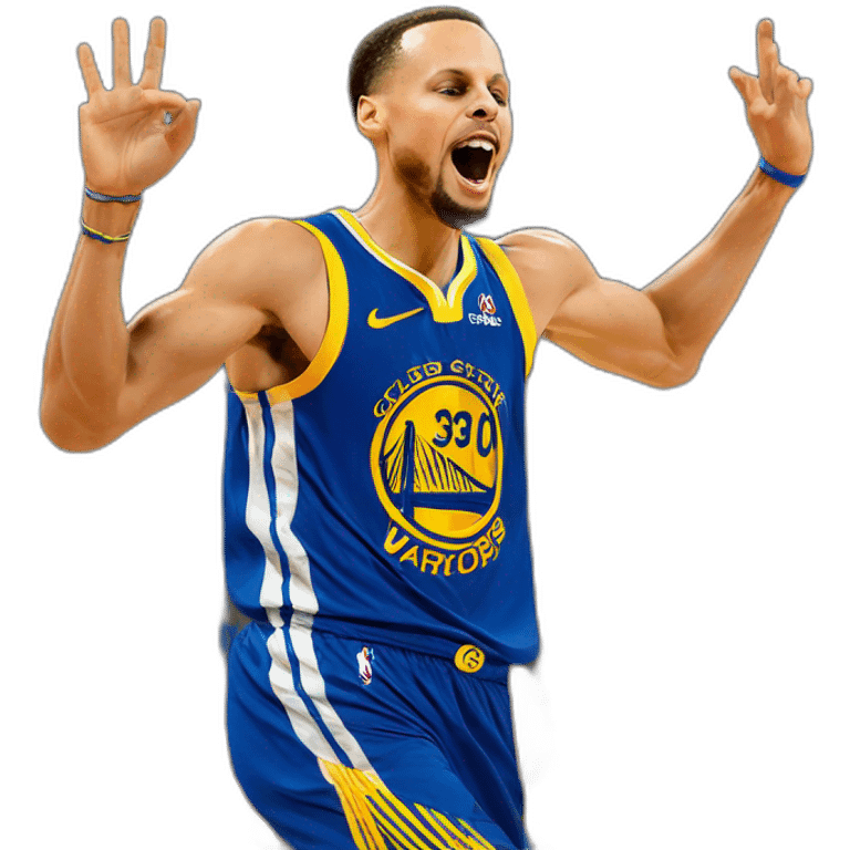 steph curry celebration emoji